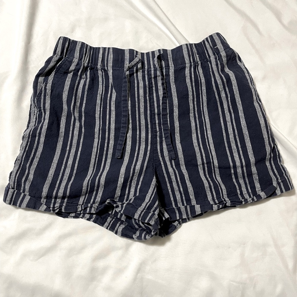 Uniqlo blue stripe short - Picture 1 of 2